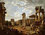 A Capriccio of the Roman Forum